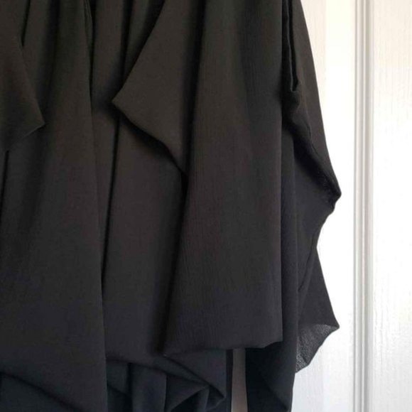 ASOS mini ruffle strapless dress black, size 8 - Picture 4 of 6